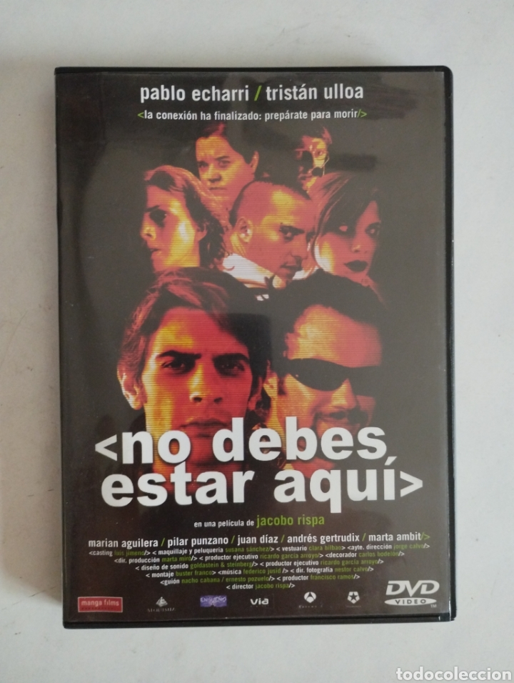 Cine: PEL&Iacute;CULA DVD NO DEBES ESTAR AQUI