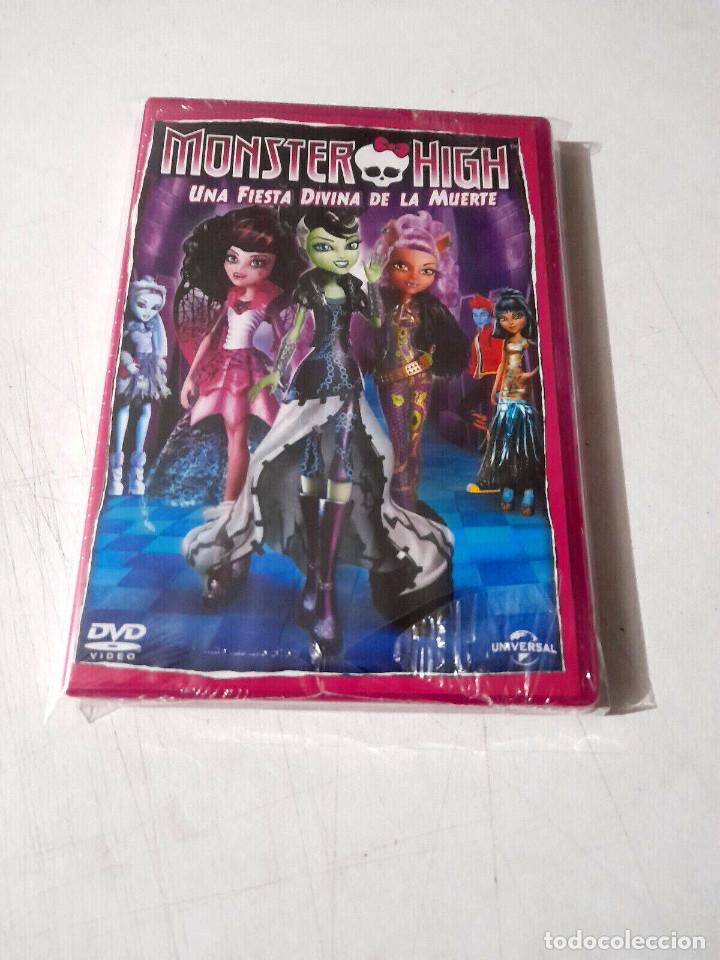Cine: DVD &rdquo;MONSTER HIGH UNA FIESTA DIVINA DE LA MUERTE&rdquo; PRECINTADO SEALED