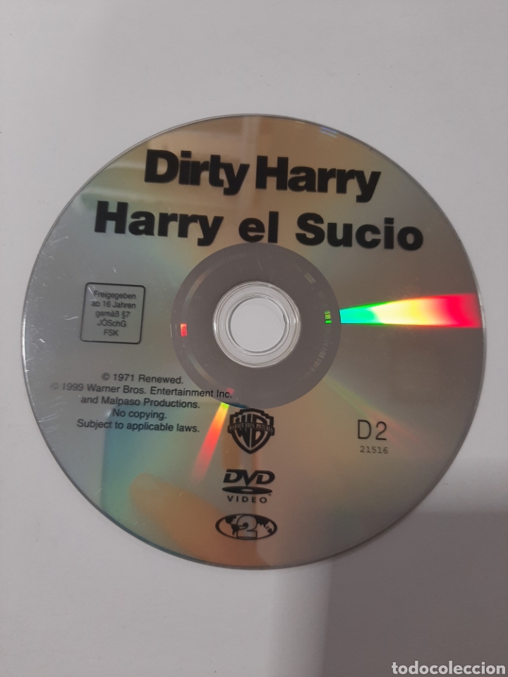 Cinema: SD 1049 Harry el sucio -SOLO DISCO DVD