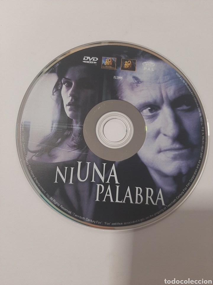 Cinema: SD 1095 ni una palabra -SOLO DISCO DVD