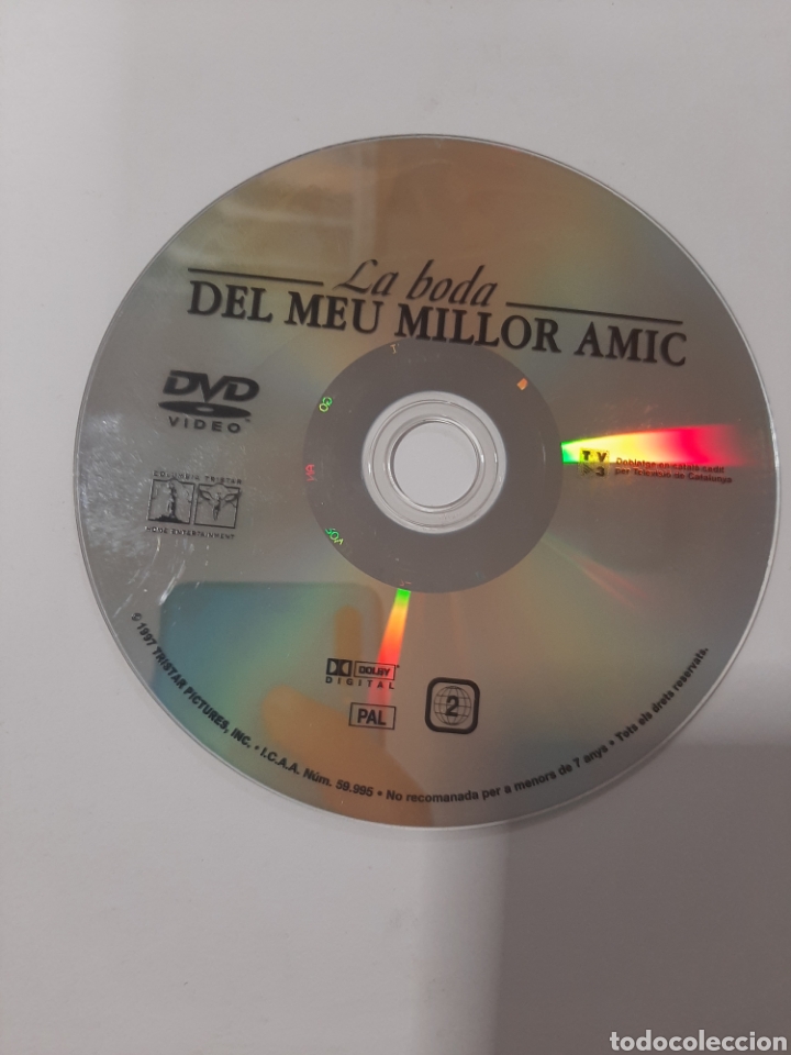 Cine: SD 1123 la boda del meu millor amic -SOLO DISCO DVD