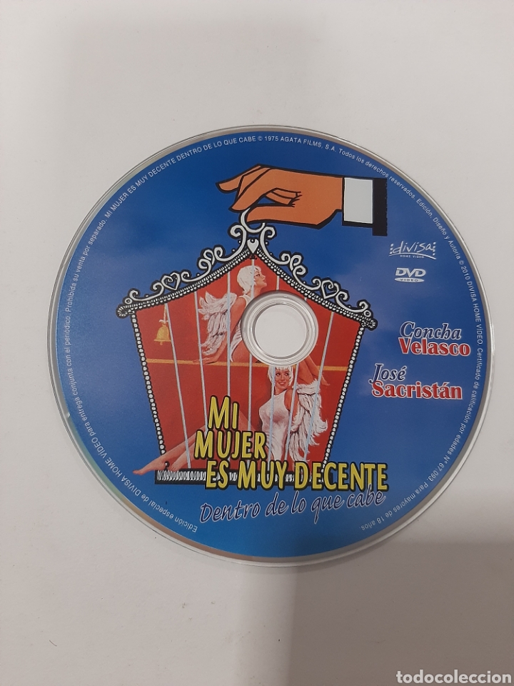 Cinema: SD 28 mi mujer es muy decente -SOLO DISCO DVD