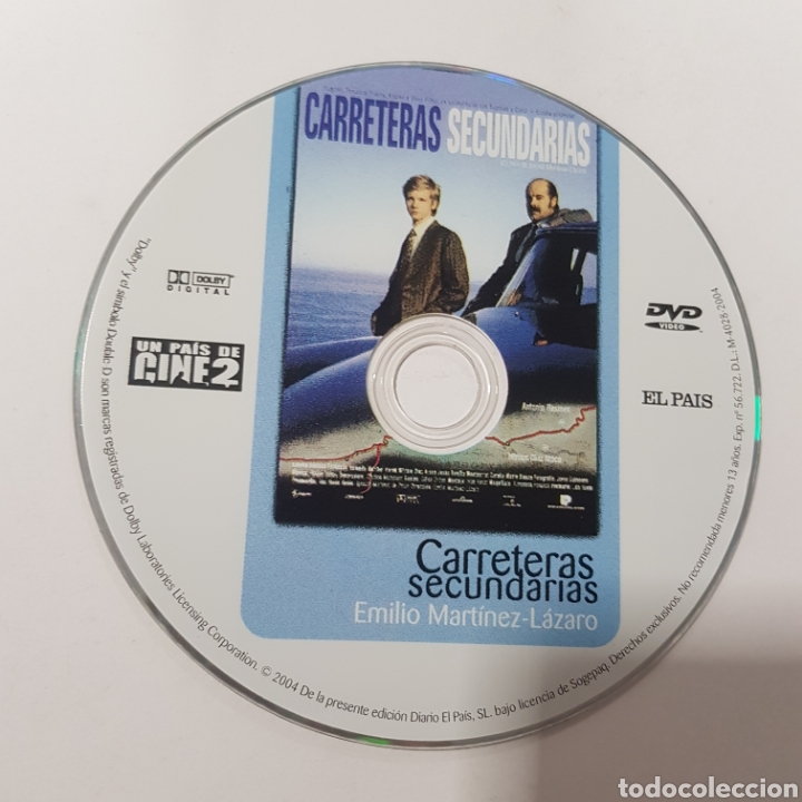 Cinema: SD&nbsp;344 carretera secundarias -SOLO DISCO DVD