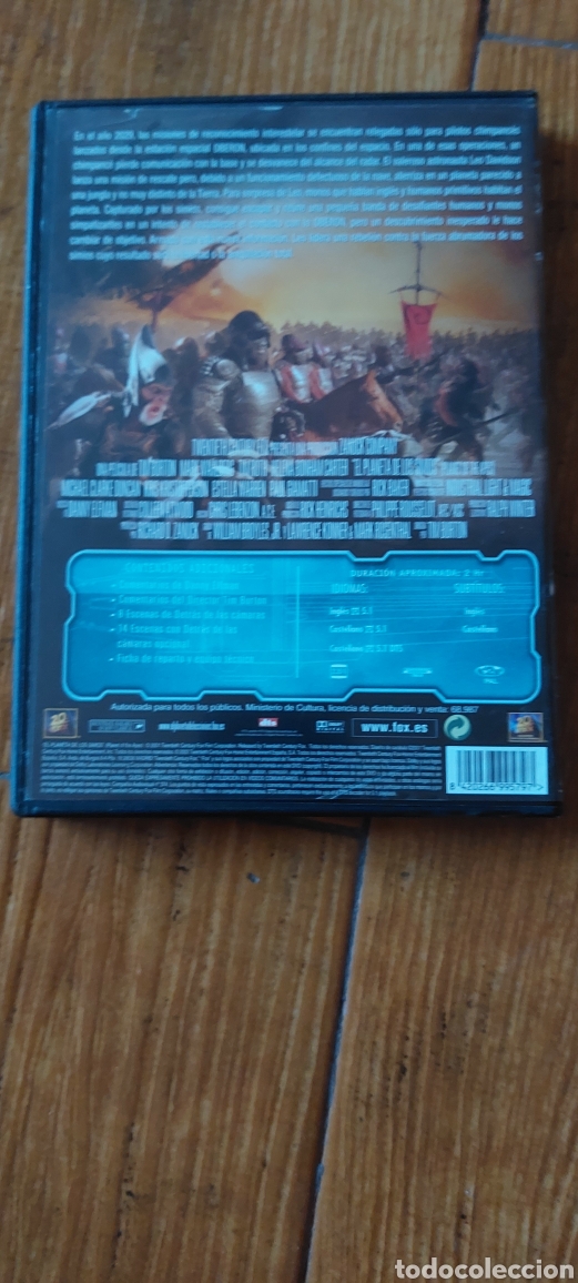Cine: DVD El Planeta de los Simios - Foto 2