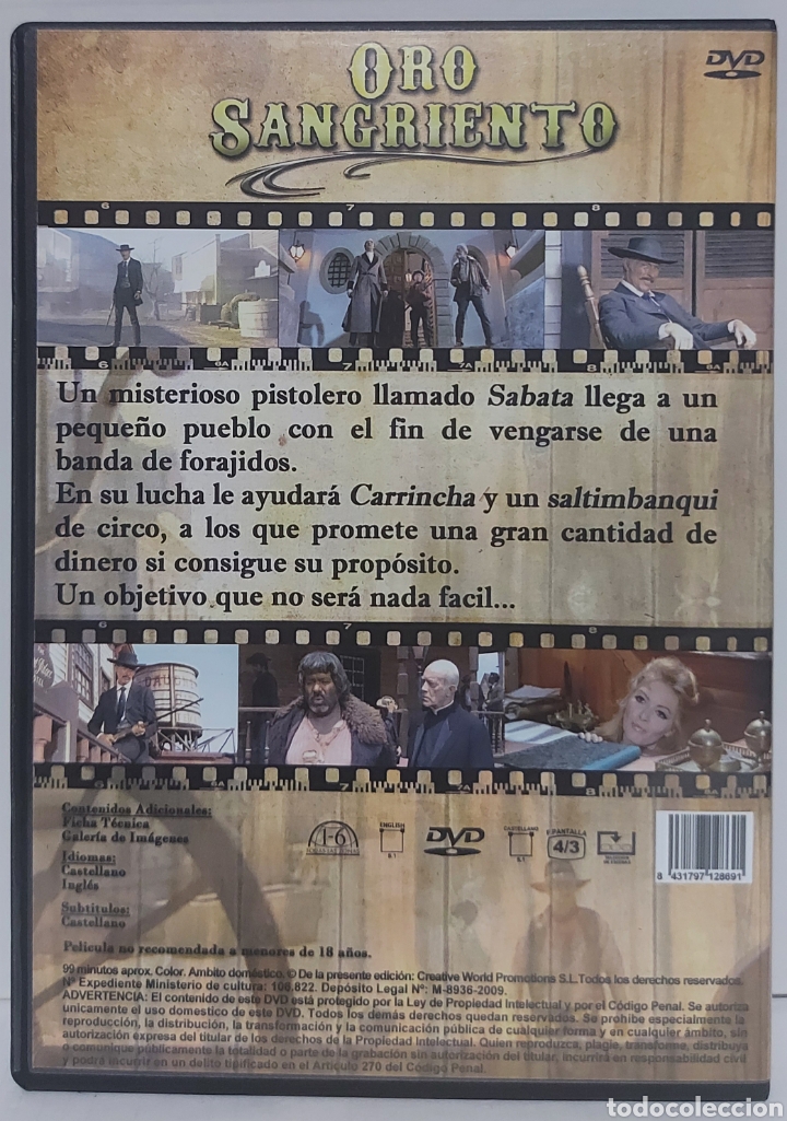 Cine: Oro sangriento (Dvd) - Foto 2