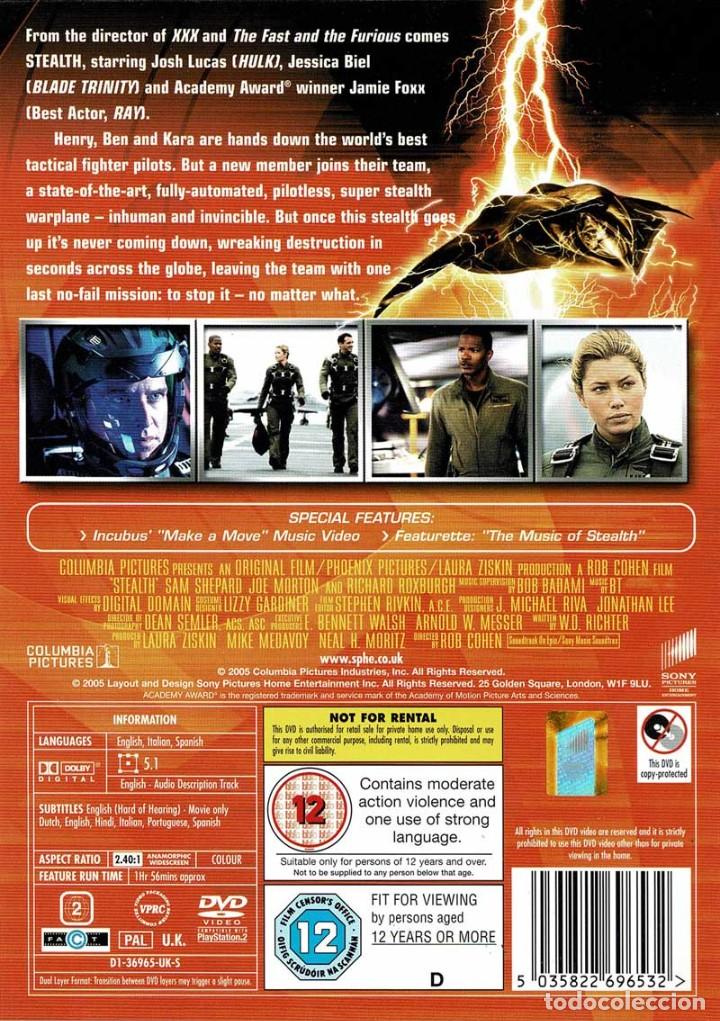 Cine: Stealth. DVD - Foto 2