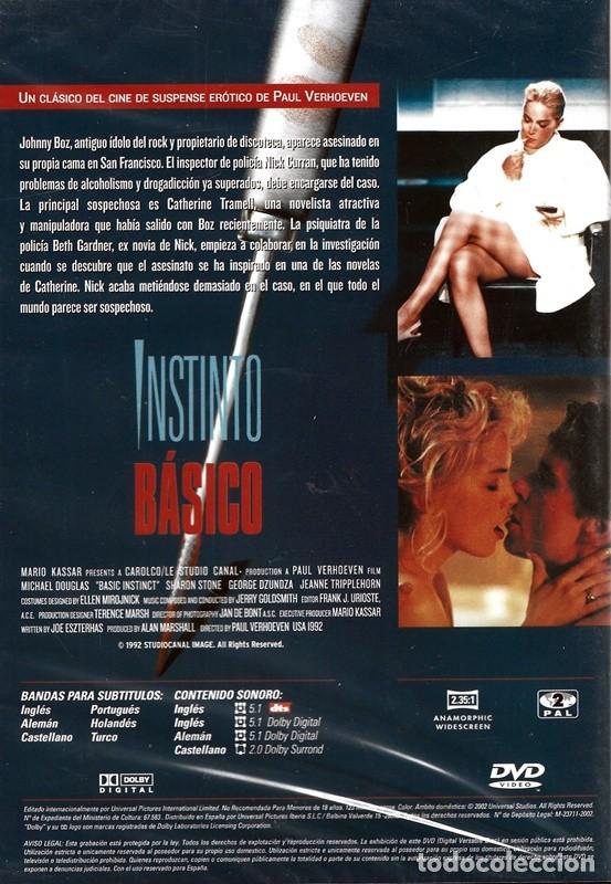 Cine: INSTINTO B&Aacute;SICO MICHAEL DOUGLAS (PRECINTADO) - Foto 2
