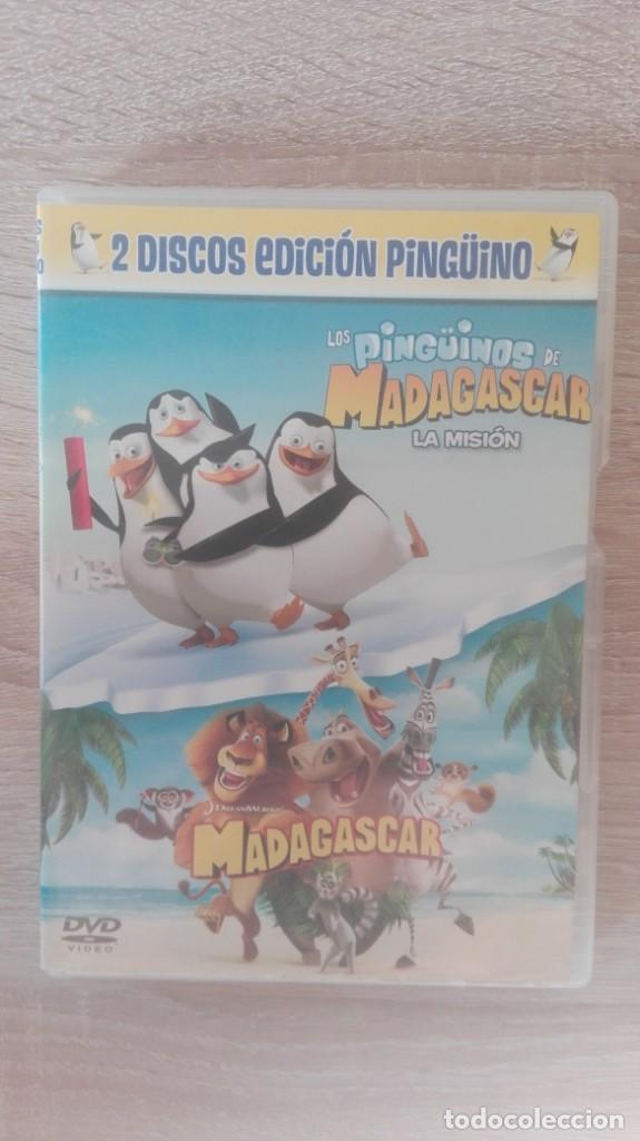 Cinema: LOS PING&Uuml;INOS DE MADAGASCAR-LA MISI&Oacute;N-MADAGASCAR-EDICI&Oacute;N 2 DVD,S-DREAMWORKS ANIMATION-A&Ntilde;O 2005.