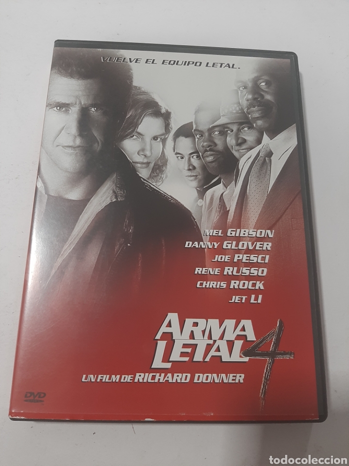 Cine: CND14 arma letal cuatro -DVD COMO NUEVO
