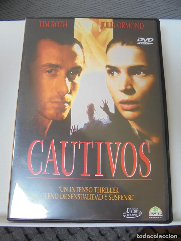 Kino: CAUTIVOS. DVD DE LA PELICULA DE TIM ROYH Y JULIA ORMOND. COLOR. 100 MINUTOS.