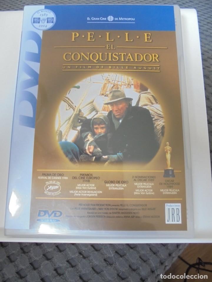 Kino: PELLE EL CONQUISTADOR. DVD DE LA MARAVILLOSA PELICULA DE BILLE AUGUST. CON MAX VON SIDOW. COLOR. 138