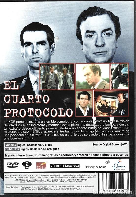Cine: EL CUARTO PROTOCOLO MICHAEL CAINE (PRECINTADO) - Foto 2