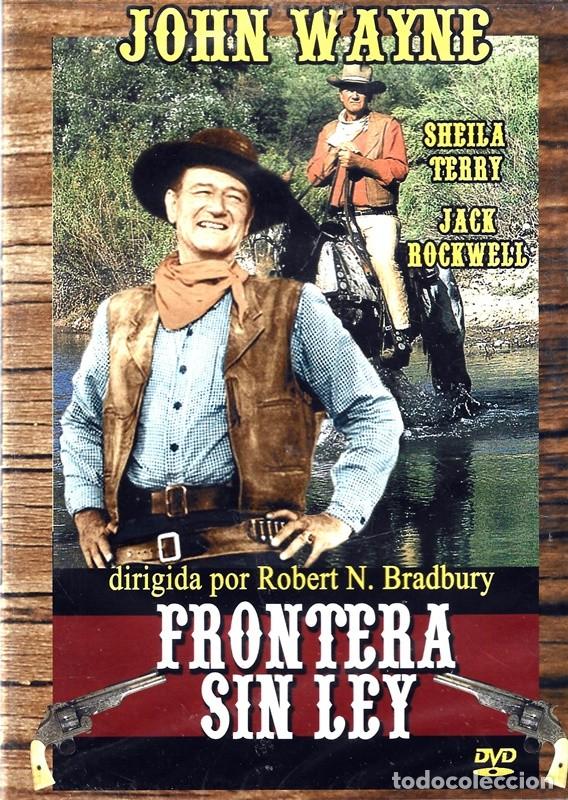 Cine: FRONTERA SIN LEY JOHN WAYNE (PRECINTADO) - Foto 1