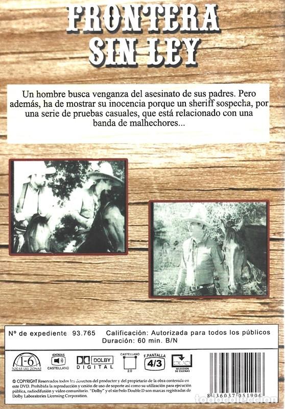 Cine: FRONTERA SIN LEY JOHN WAYNE (PRECINTADO) - Foto 2