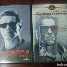 Cinema: DVD --- TERMINATOR 1 + 2 --- EDICIONES DE 2 DVD'S. Lote 358205165