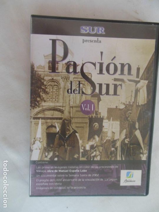 Cinema: PASION DEL SUR - VOL I - DVD -SEMANA SANTA DE M&Aacute;LAGA