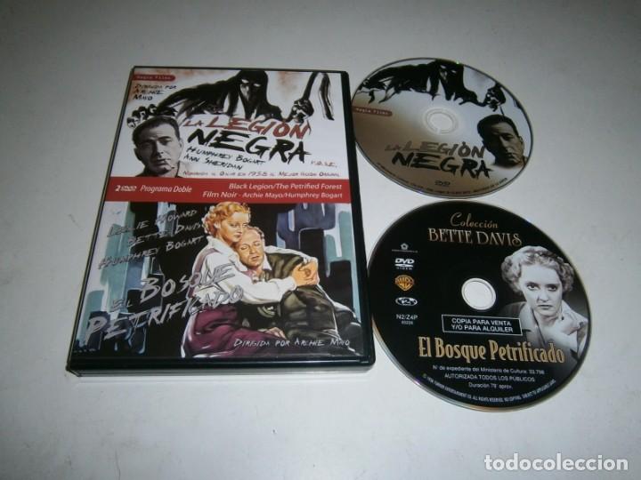 Cine: 2 PELICULAS EN DVD: LA LEGION NEGRA / EL BOSQUE PETRIFICADO