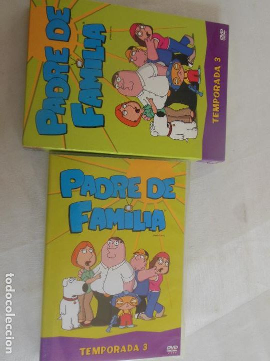 Cinema: PADRE DE FAMILIA , TEMPORADA 3 - 3 DVD,S