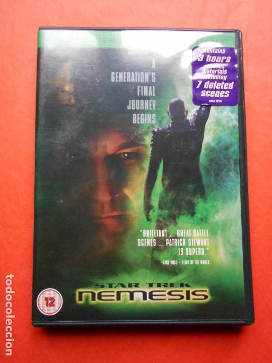 Cine: DVD STAR TREK EDICI&Oacute;N INGLESA NEMESIS
