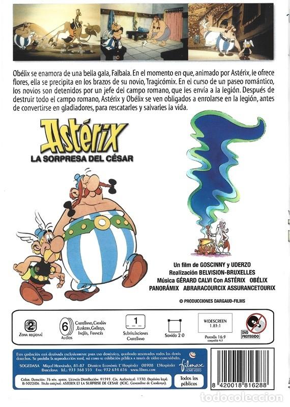 Cine: AST&Eacute;RIX LA SORPRESA DEL C&Eacute;SAR - Foto 2
