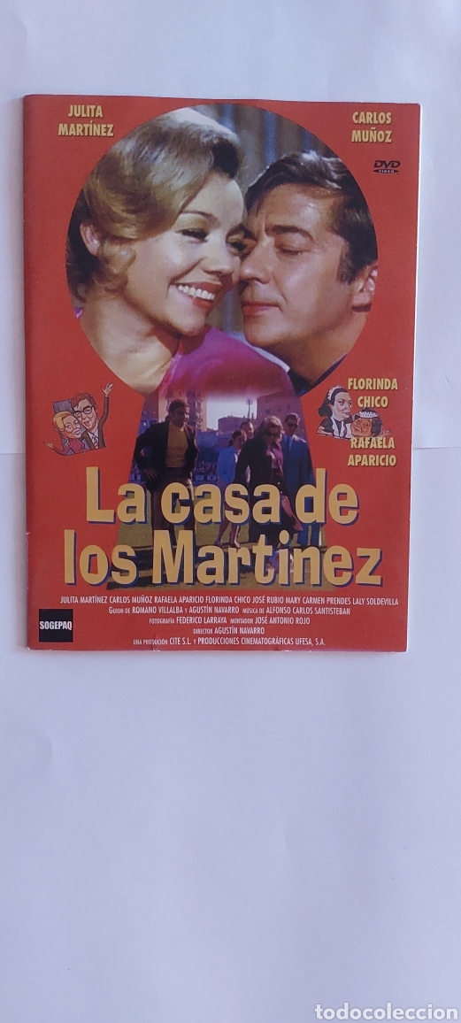 Cine: DVD La Casa de los Mart&iacute;nez -Florinda Chico-