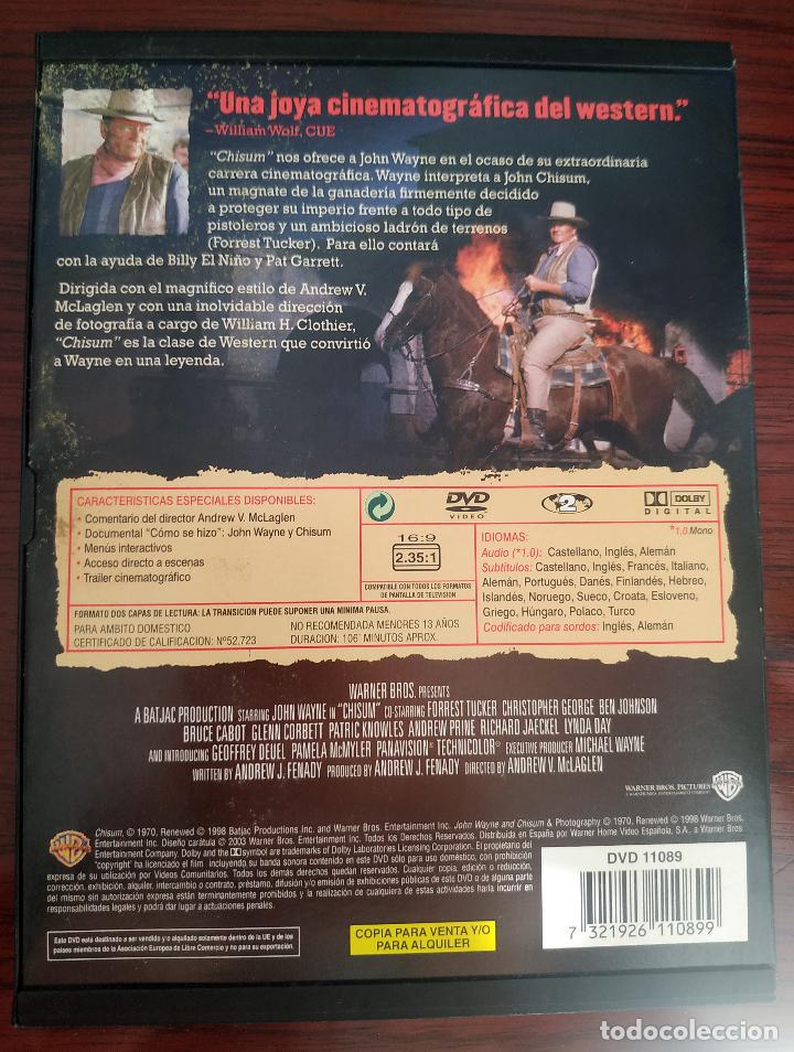 Cine: DVD --- CHISUM --- Con John Wayne - Foto 2