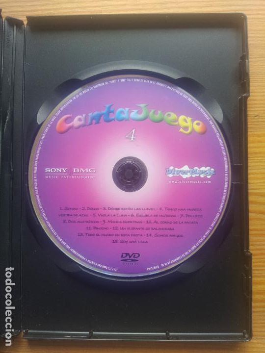 Cinema: DVD CANTAJUEGO 4 - SIN CARATULA - LEER DESCRIPCION (U3)