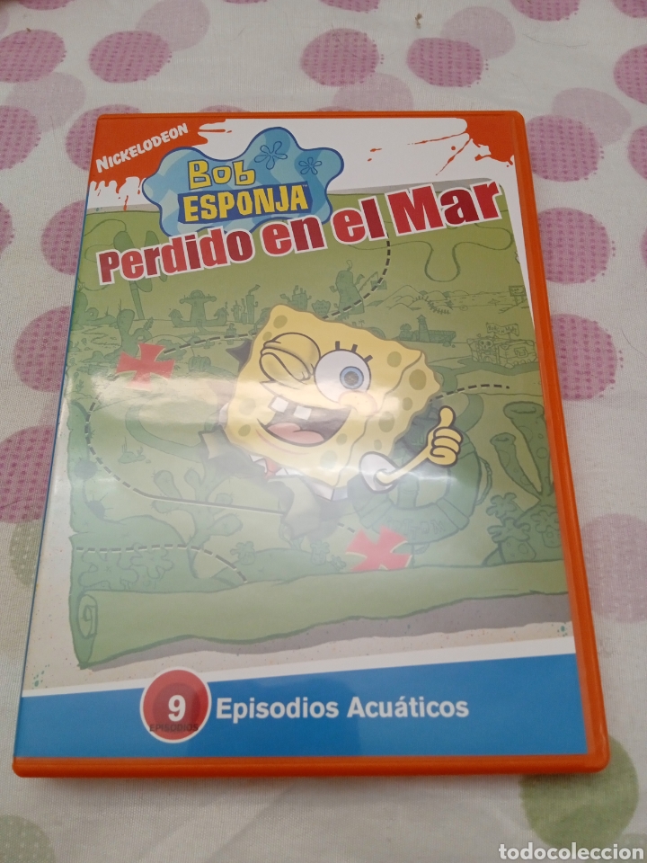Cine: Dvd. Bob Esponja perdido en el mar.