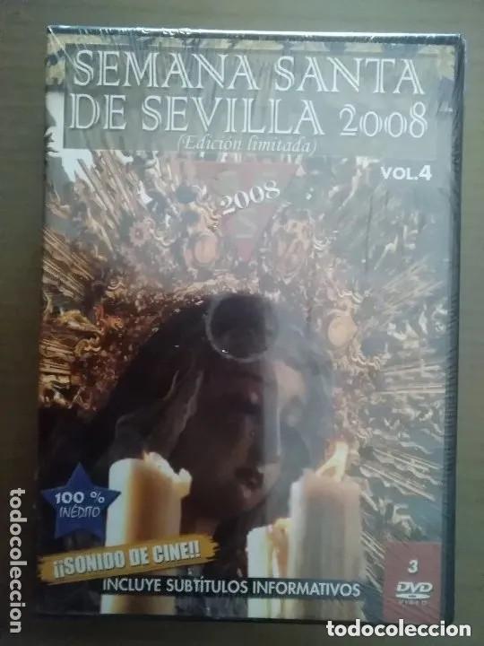 Cine: SEMANA SANTA DE SEVILLA , VOL. 4 , 2008 : 3 DVD . SIN DESPRECINTAR