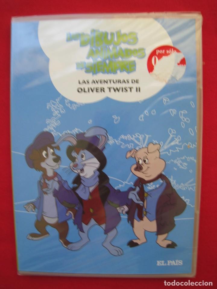 Cine: LOS DIBUJOS ANIMADOS DE SIEMPRE - LAS AVENTURAS DE OLIVER TWIST II - DVD - PRECINTADO.