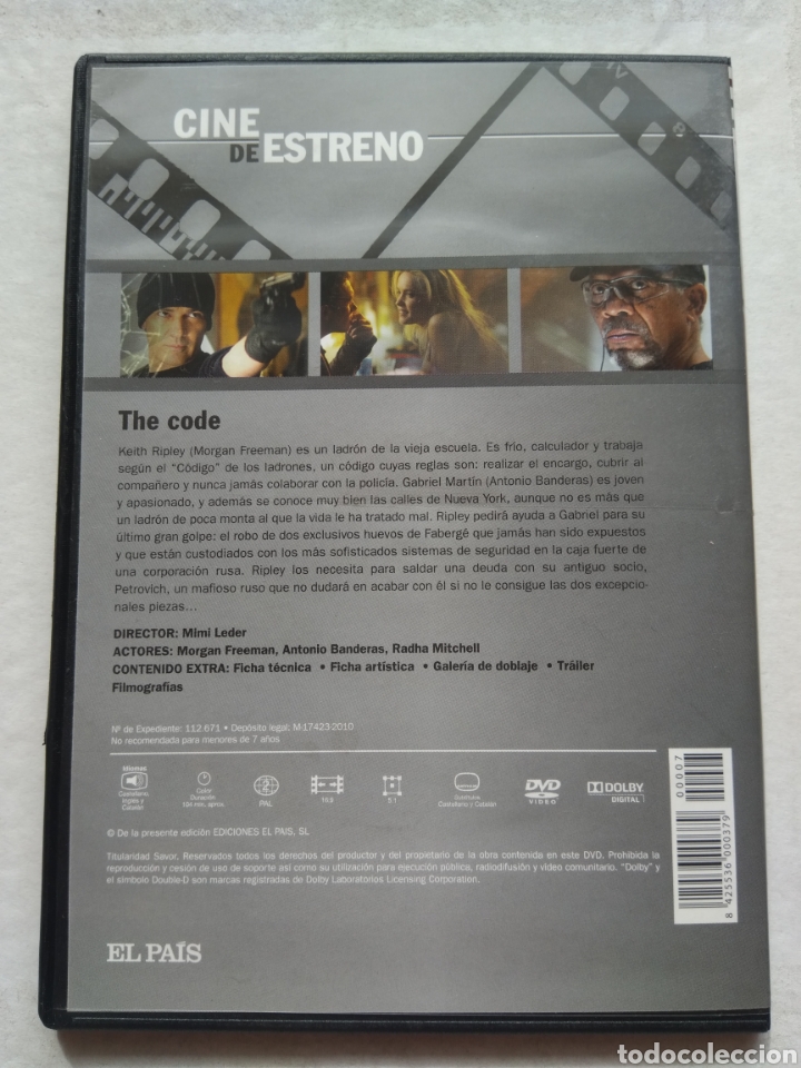 Cine: DVD THE CODE - Foto 3