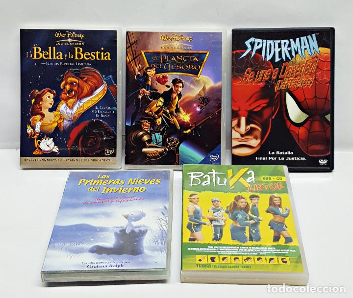 Cine: Lote DVD Infantiles. Surtidos.