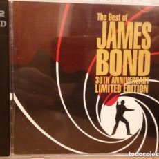 Cine: 007 THE BEST OF JAMES BOND 30TH ANNIVERSARY COLLECTION - 2 CD LIMITED EDITION *MUY BUEN ESTADO*. Lote 197186066
