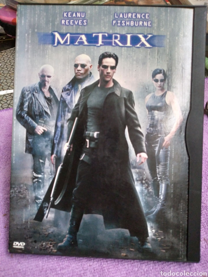Cine: PELICULA-MATRIX-EN CAJA DE CARTON COLO NUEVO-DVD-