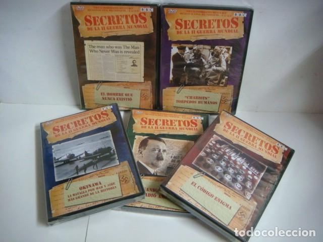 Cine: D.V.D. LOTE DE 5 PELICULAS SECRETOS DE LA SEGUNDA GUERRA MUNDIAL-SON NUEVAS