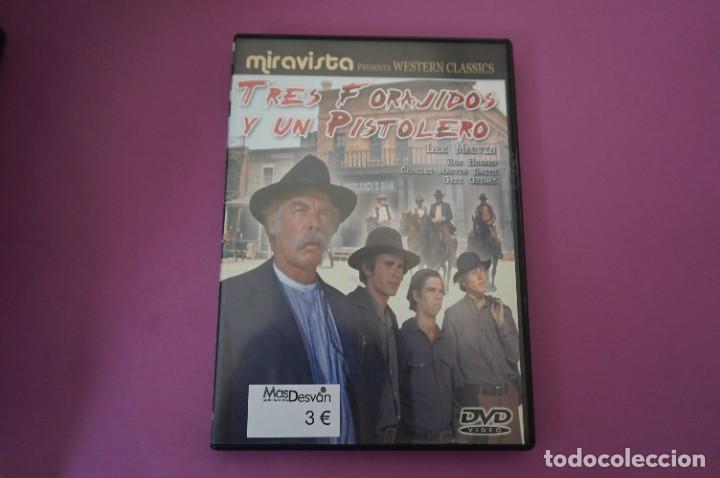 Cine: 147/ DVD - TRES FORAJIDOS Y UN PISTOLERO