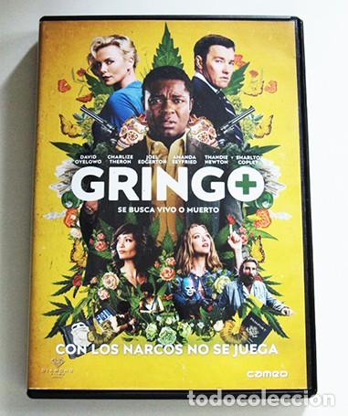 Kino: GRINGO SE BUSCA VIVO O MUERTO DVD PEL&Iacute;CULA SUSPENSE CHARLIZE THERON OYELOWO EDGERTON SEYFRIED M&Eacute;XICO