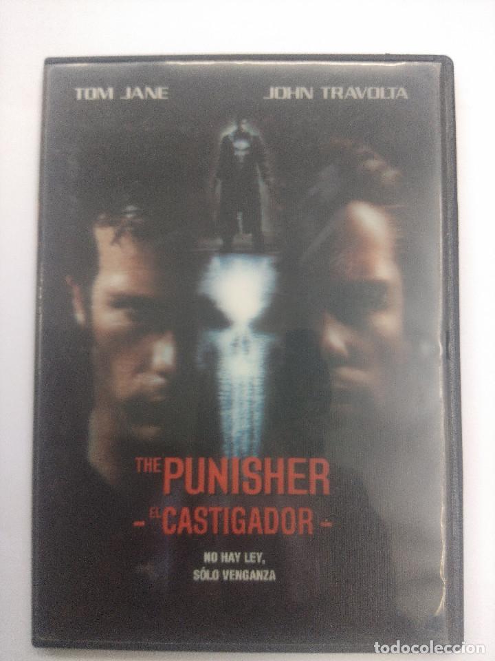 Cine: THE PUNISHER-EL CASTIGADOR/DVD CARATULA HOLOGRAMA EN RELIEVE 3D.