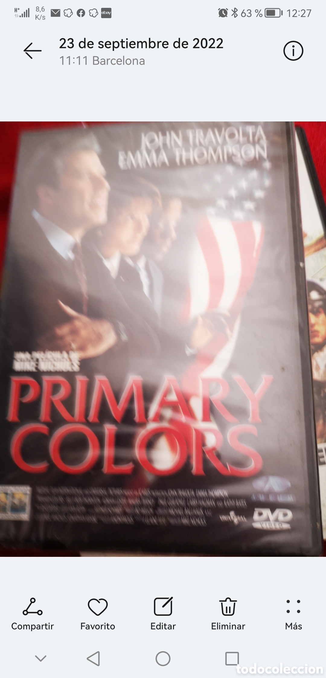 Cine: Primary Colors NUEVA - Foto 2