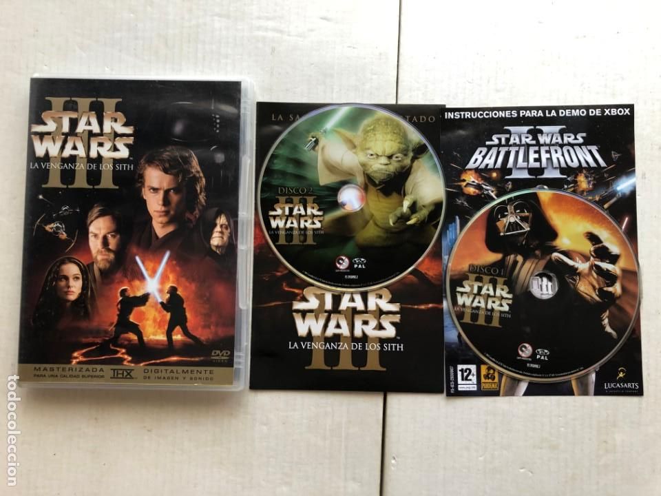 Cine: STAR WARS LA VENGANZA DE LOS SITH III 3 STARWARS - PELICULA DVD KREATEN