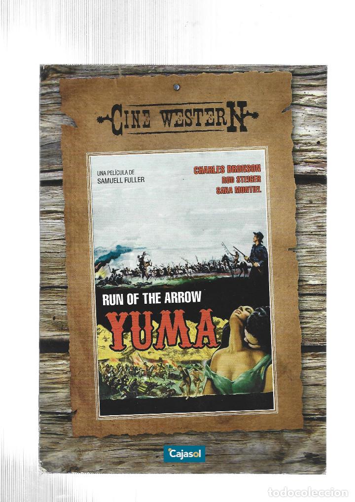Cine: YUMA-RUN OF THE ARROW-CHARLES BRONSON-ROD STEIGER-SARA MONTIEL