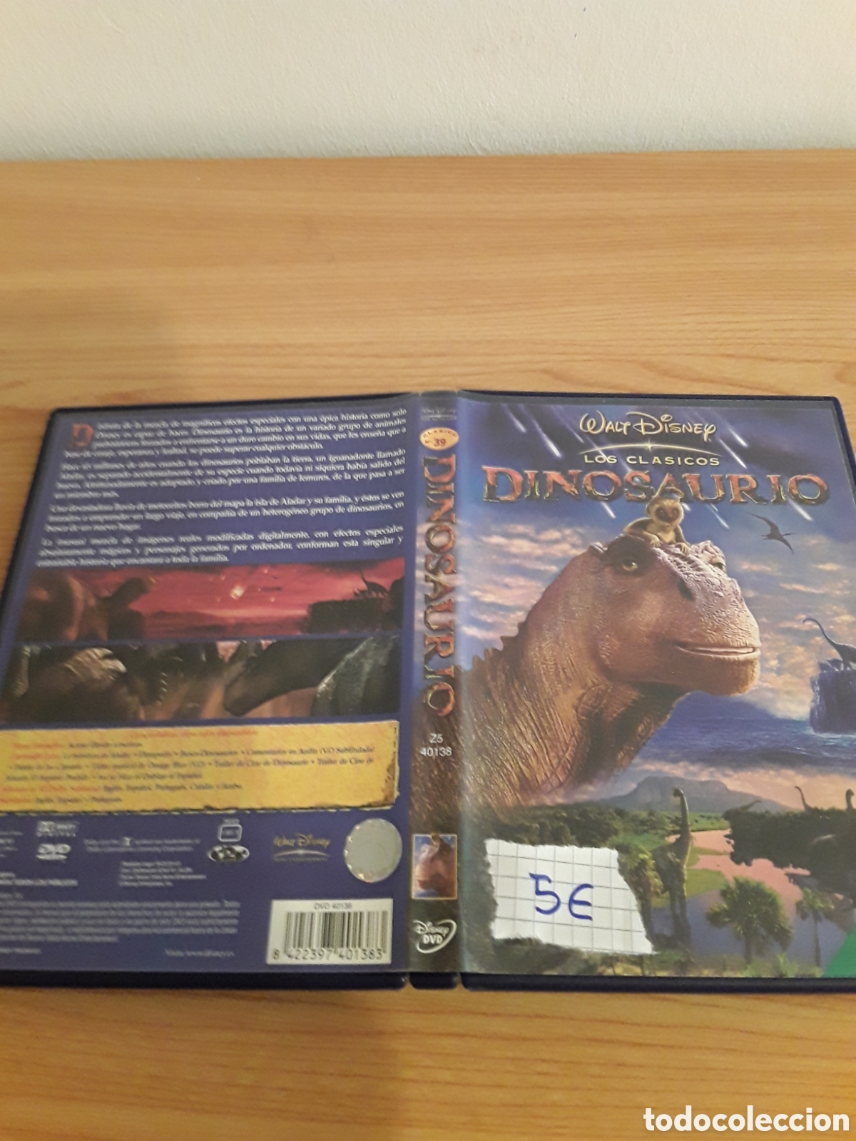 dinosaurio dvd pelicula clásicos disney - Compra venta en todocoleccion