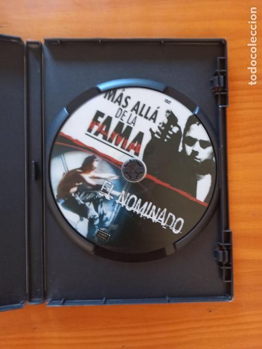 Cinema: DVD MAS ALLA DE LA FAMA / EL NOMINADO - DISCO Y CAJA, SIN CARATULA - LEER DESCRIPCION (ED)