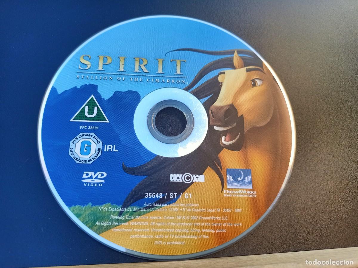 Cinema: SPIRIT SIN ESTUCHE SOLO EL DVD