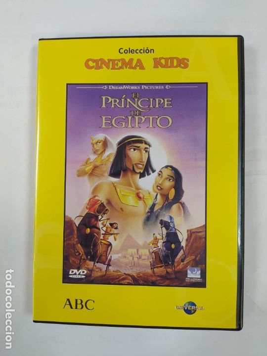 Cinema: EL PRINCIPE DE EGIPTO. COLECCI&Oacute;N CINEMA KIDS. DVD. TDKV101