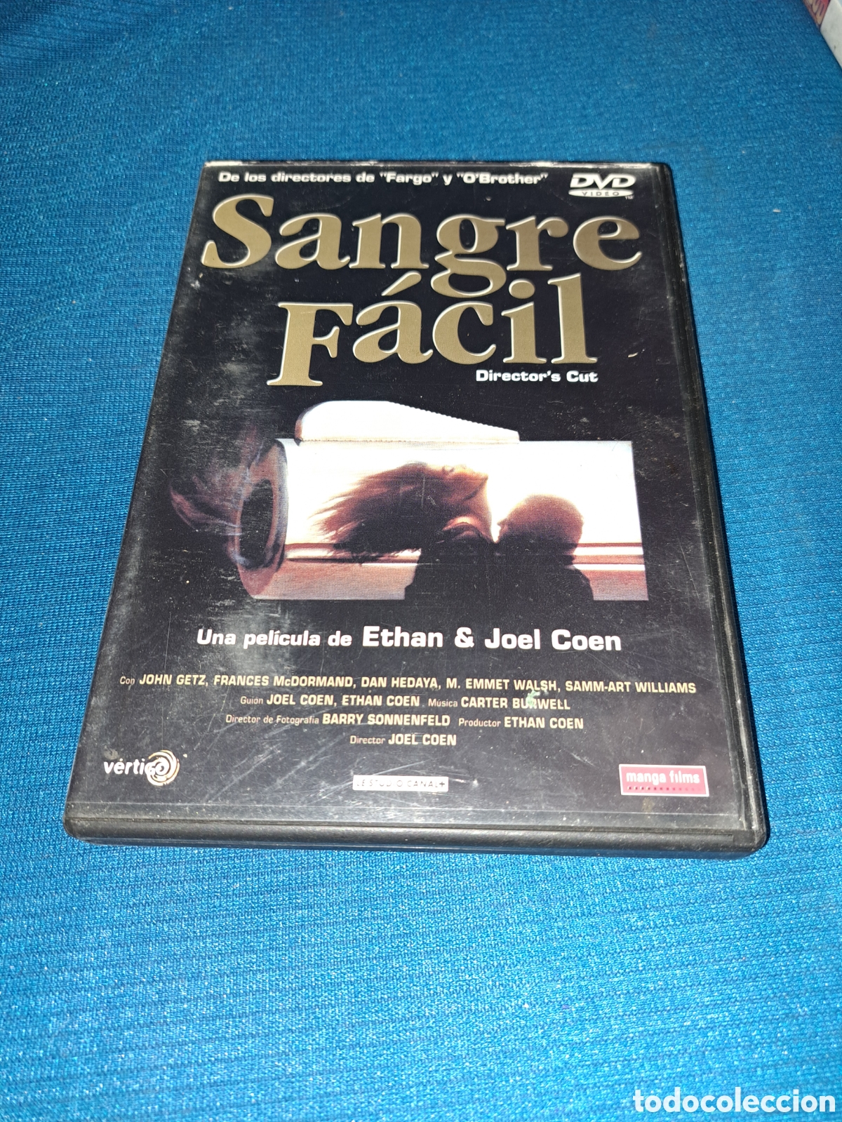 Cine: DVD SANGRE F&Aacute;CIL
