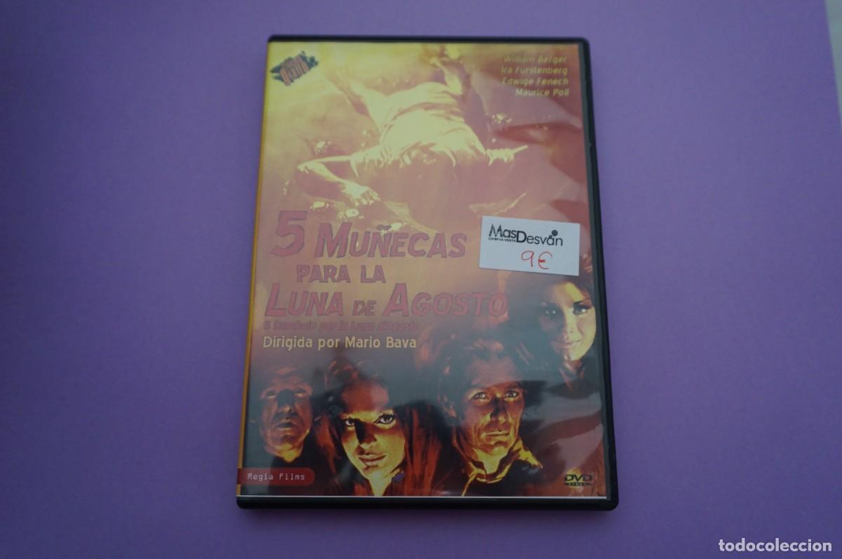 Cinema: A0B1/ DVD - 5 MU&Ntilde;ECAS PARA LA LUNA DE AGOSTO - MARIO BAVA