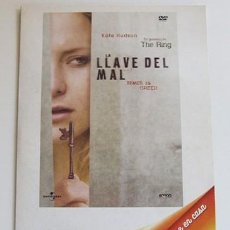 Cine: LA LLAVE DEL MAL - DVD PELÍCULA TERROR SUSPENSE - KATE HUDSON - JOHN HURT - SOFTLEY - VUDÚ FANTASMA. Lote 364807706