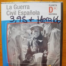 Cine: LA GUERRA CIVIL ESPAÑOLA / LA GUERRA DE LOS IDEALISTAS - DVD - **PRECINTADO**. Lote 365398151