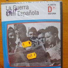 Cine: LA GUERRA CIVIL ESPAÑOLA / CARA Y CRUZ DE LA REVOLUCIÓN - DVD - **PRECINTADO**. Lote 365398426